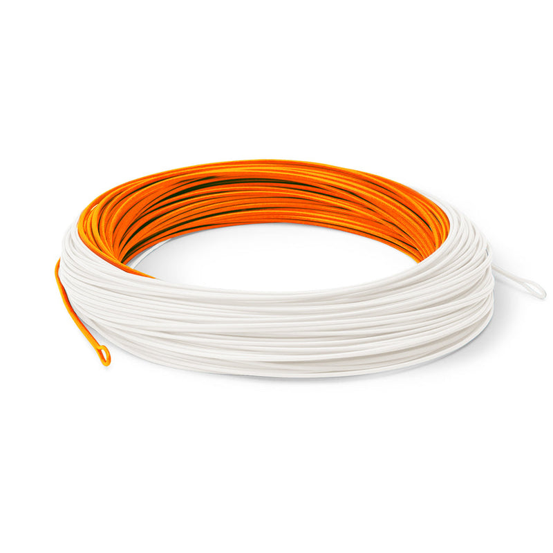 CORTLAND HI VIS TROPIC FLIP ORG/WHT FLOATING FLY LINE