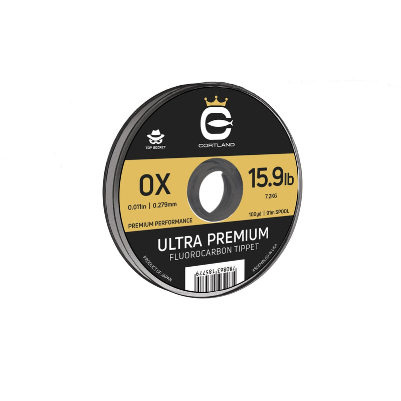 CORTLAND ULTRA PREMIUM FLUOROCARBON TIPPET 100YD