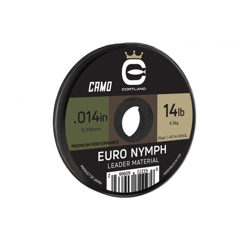 CORTLAND EURO NYMPH LEADER MATERIAL CAMO
