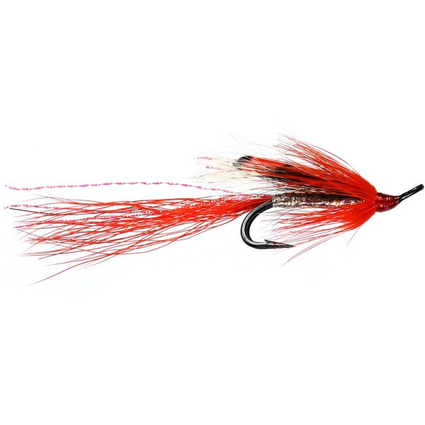 SALMON DOUBLE FLY ALLY SHRIMP SILVER