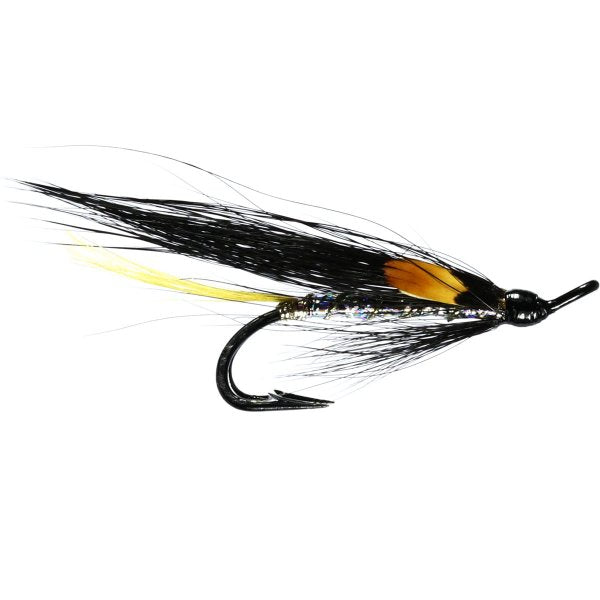 SALMON DOUBLE FLY SILVER STOAT JC