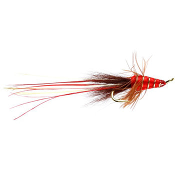 SALMON DOUBLE FLY RED FRANCIS