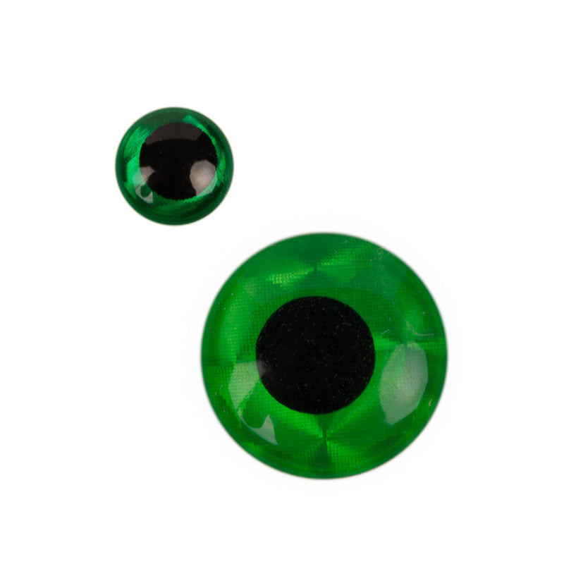 EYES RAISED 3D GREEN/BLACK