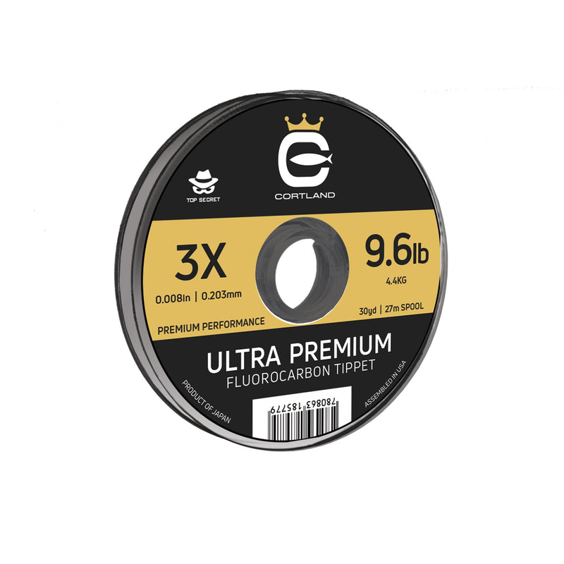 CORTLAND ULTRA PREMIUM FLUOROCARBON TIPPET 30YD