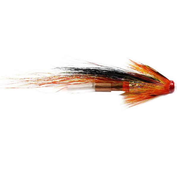SALMON TUBES - COPPER FLY HOLO SILVER CASCADE JC