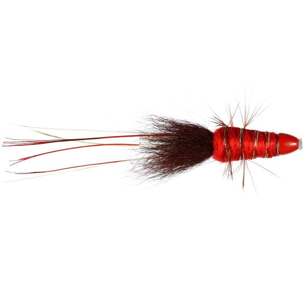 SALMON TUBES - COPPER FLY RED FRANCIS CONEHEAD