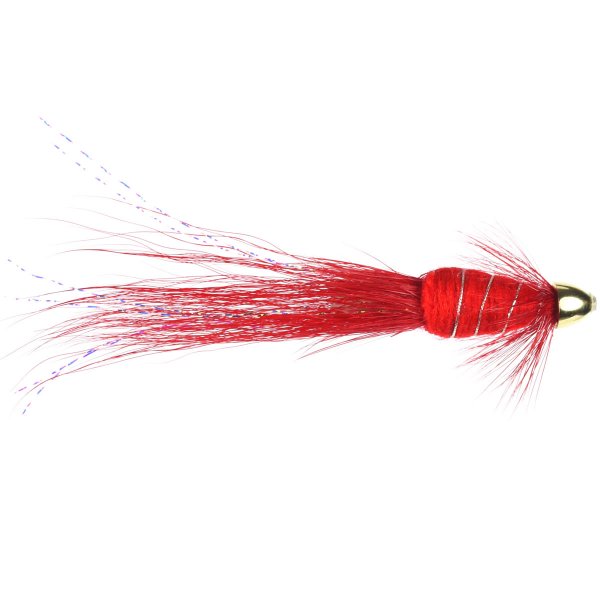 SALMON TUBES - COPPER FLY SNAELDA RED CONEHEAD
