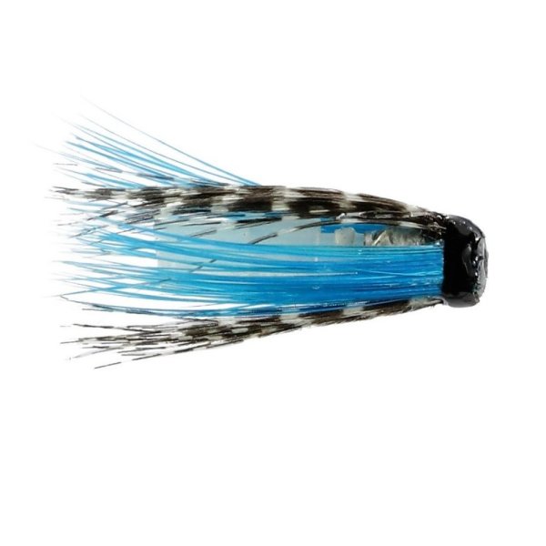 SALMON TUBES - RIFFLE HITCH FLY MINI TEAL & BLUE
