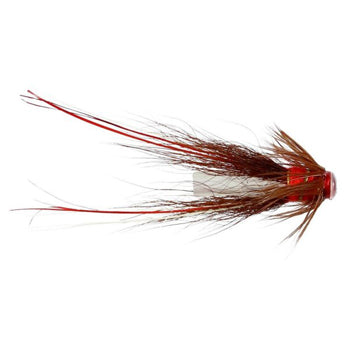 SALMON TUBES - RIFFLE HITCH FLY RED FRANCIS