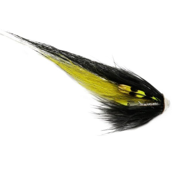 SALMON TUBES - PLASTIC FLY SILVER STOAT TURBO DISC