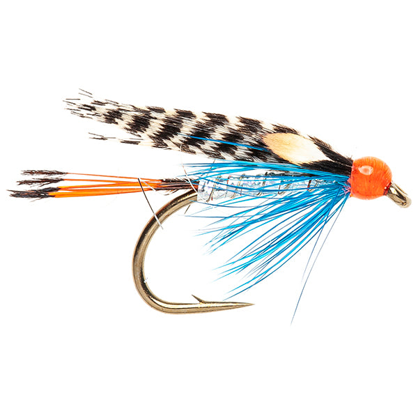 SEA TROUT SINGLE FLY TEAL BLUE & SILVER JC