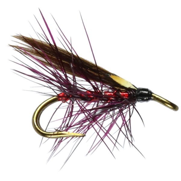 SEA TROUT WEE DOUBLE FLY DARK MAKEREL