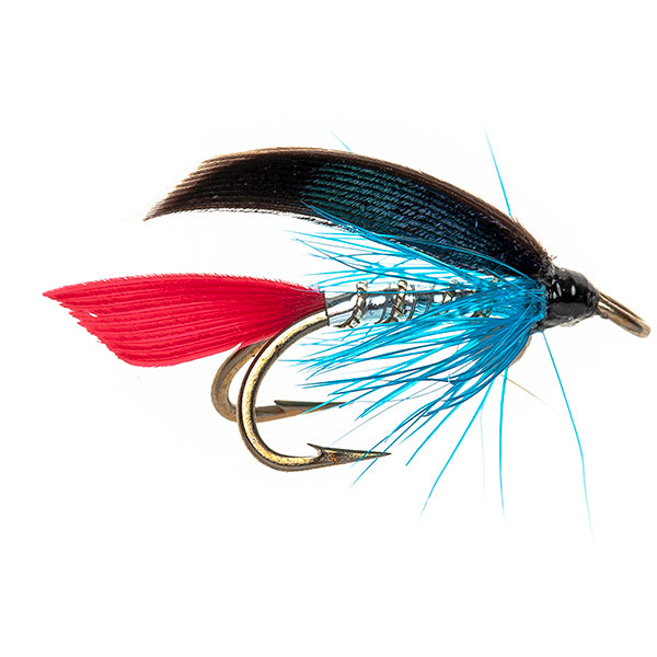 SEA TROUT WEE DOUBLE FLY SILVER BUTCHER