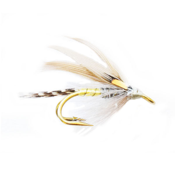 SEA TROUT WEE DOUBLE FLY GREY MONKEY