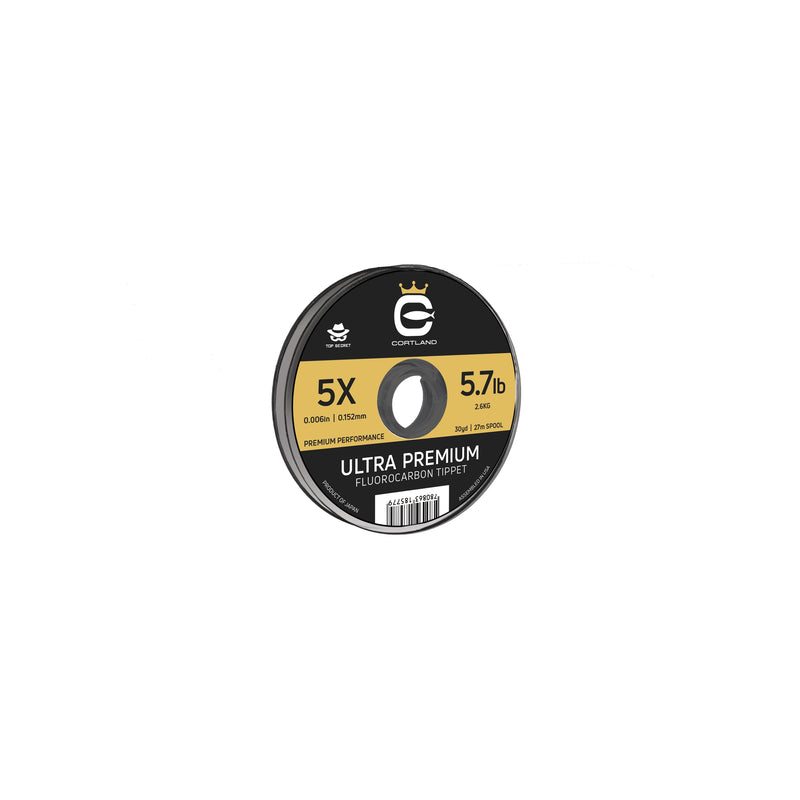 CORTLAND ULTRA PREMIUM FLUOROCARBON TIPPET 30YD