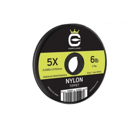CORTLAND COPOLYMER NYLON TIPPET NYLON - FRESHWATER TIPPET 100YD