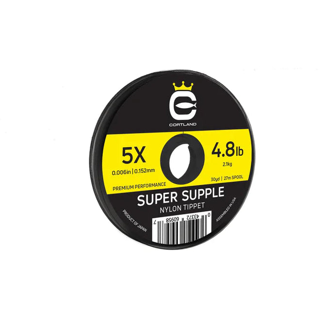 CORTLAND SUPER SUPPLE NYLON TIPPET NYLON TIPPET 30YD