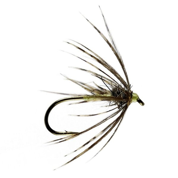 WET HACKLED FLY PARTRIDGE AND YELLOW