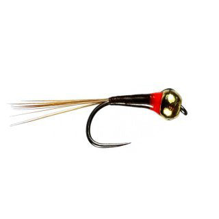 PERDIGON NYMPH BARBLESS FLY OLIVE MINX