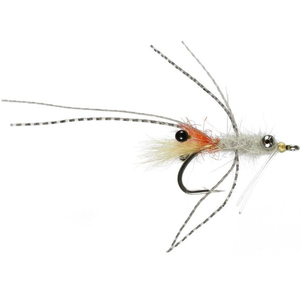 PREMIUM SALTWATER FLY CUBAN SHRIMP WHITE