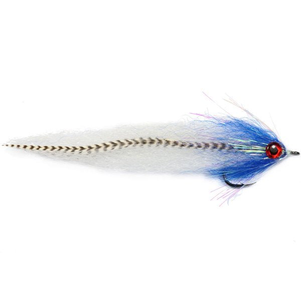PREMIUM PIKE FLY TEAL BLUE AND SILVER