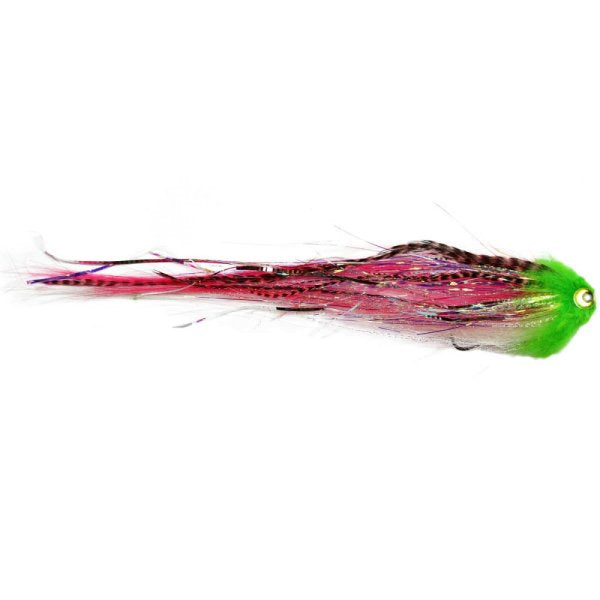 PREMIUM PIKE FLY TUBE FLY - PINK COMET