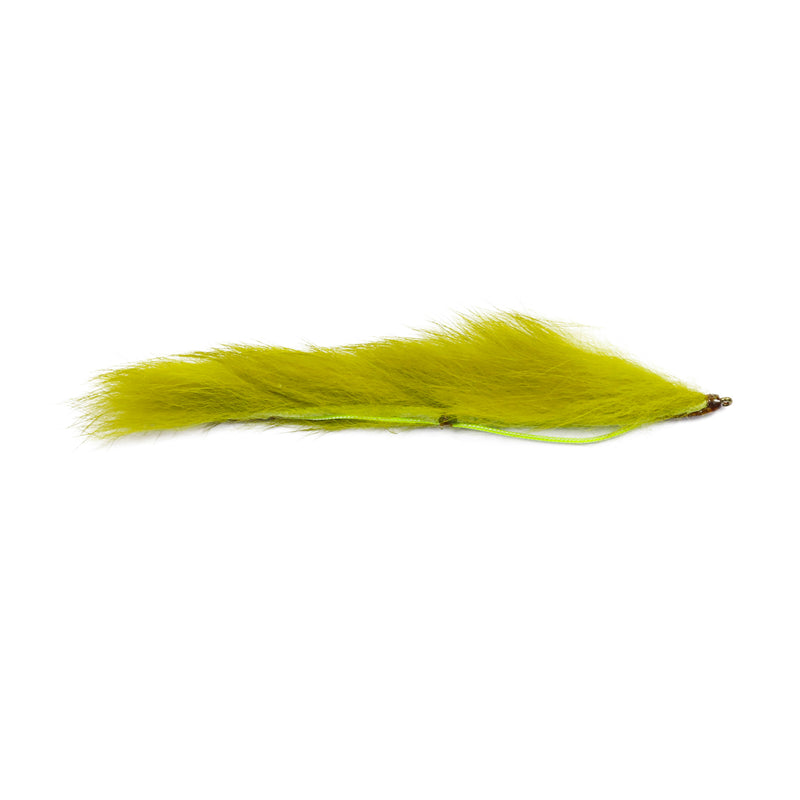 SNAKE FLY RABBIT FUR OLIVE