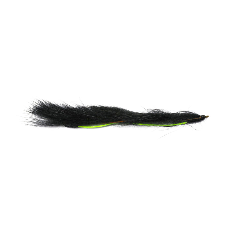 SNAKE FLY RABBIT FUR BLACK