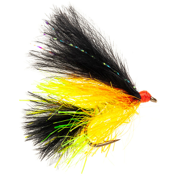 MINI LURE FLY CUT THROAT BLACK MINI CAT