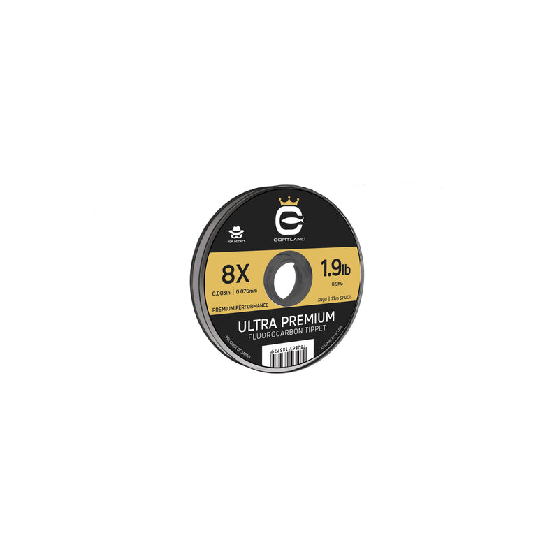 CORTLAND ULTRA PREMIUM FLUOROCARBON TIPPET 30YD