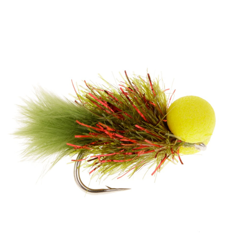 BLOB / BUNG FLY  OLIVE RED HOLO FOAM EYED BOOBY