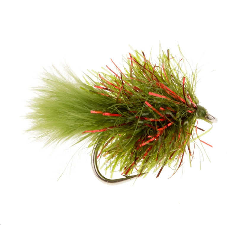 BLOB / BUNG FLY OLIVE RED HOLO BLOB