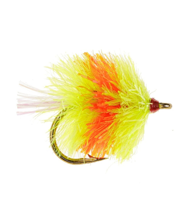 BLOB / BUNG FLY YELLOW AND ORANGE FLASH BLOB