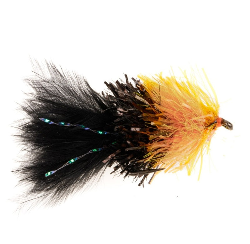 BLOB / BUNG FLY TWO TONE BLACK & ORANGE BLOB