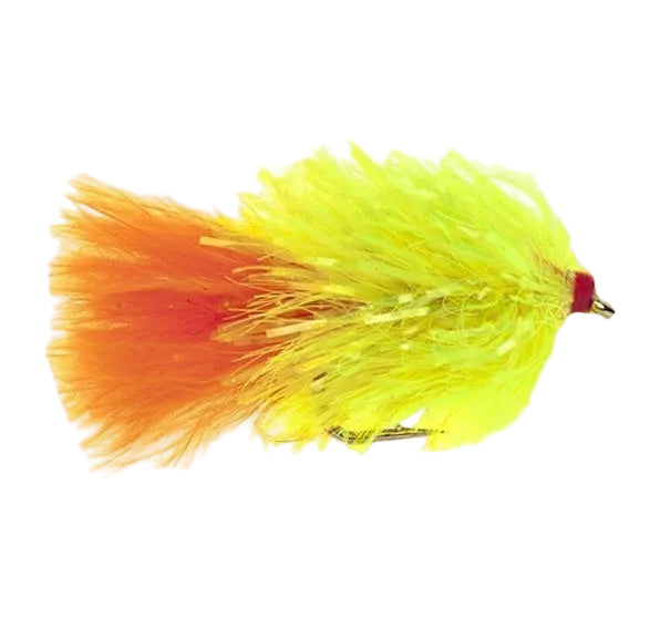 BLOB / BUNG FLY TWO TONE YELLOW & ORANGE BLOB