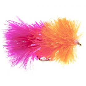 BLOB / BUNG FLY TWO TONE PINK & ORANGE BLOB