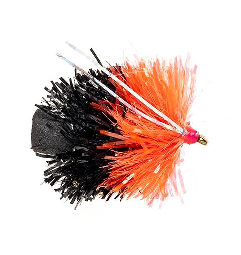 BLOB / BUNG FLY FAB BLACK & ORANGE