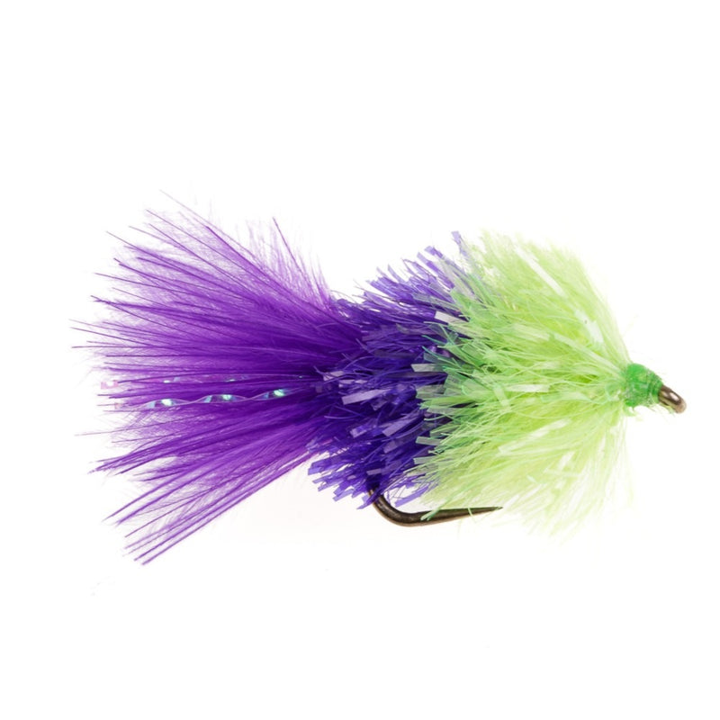 BLOB / BUNG FLY TWO TONE PURPLE & LIME BLOB