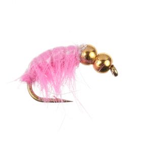 BEADHEAD FLY GRAYLING BOMB PINK BH