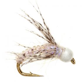 BEADHEAD FLY TROUT CANDY BEADHEAD WHITE