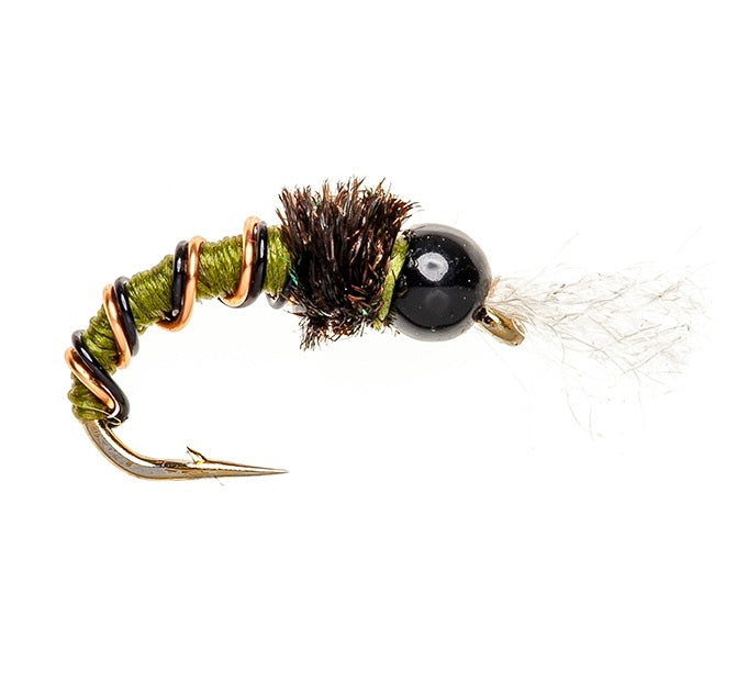 BEADHEAD FLY OLIVE HEAVYWEIGHT BUG