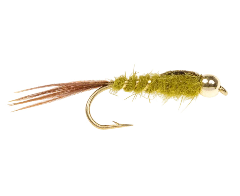 BEADHEAD FLY HARE'S EAR-OLIVE