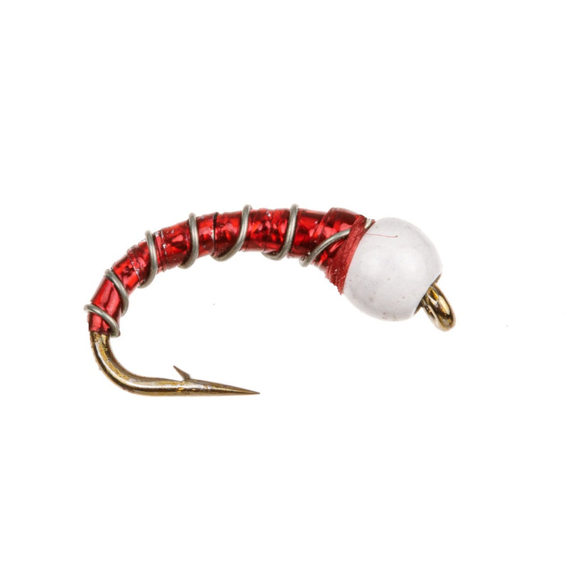 BEADHEAD FLY CHIRONOMID RED FLASH BH