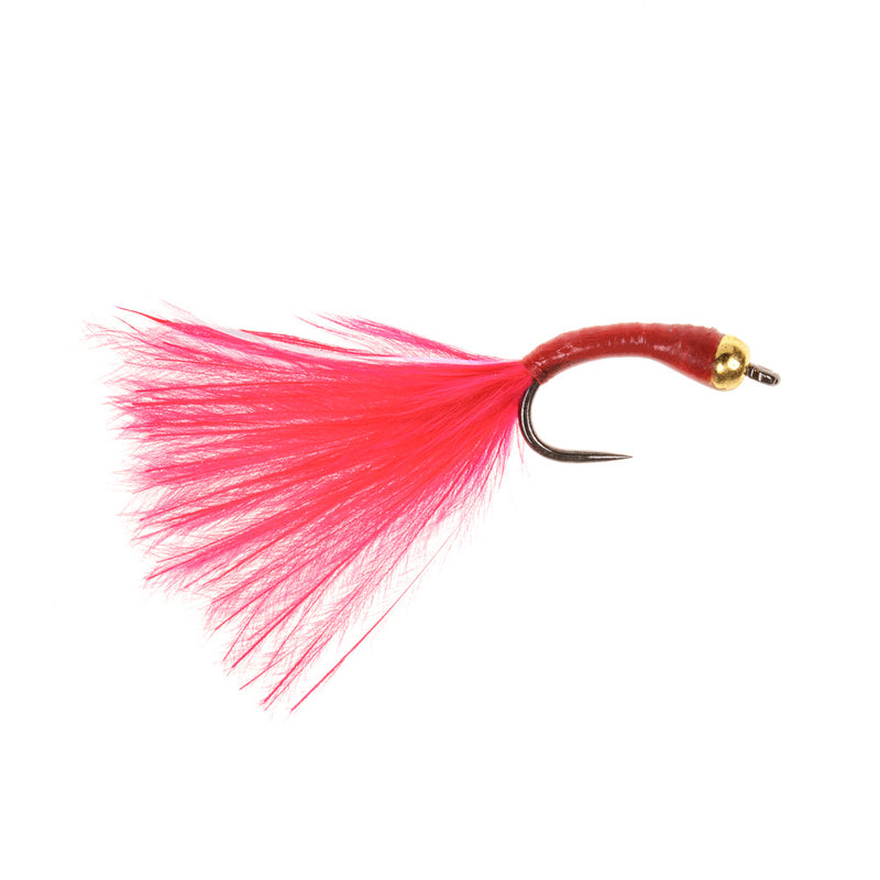 BEADHEAD BARBLESS FLY TROUT TIPPLE BLOODWORM BL