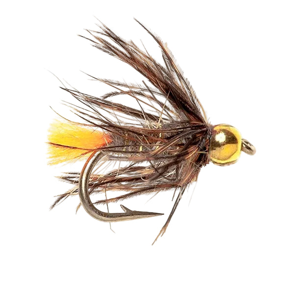 BEADHEAD FLY PARTRIDGE ORANGE GOLD BH