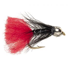 BEADHEAD FLY ZULU BLACK SILVER BH