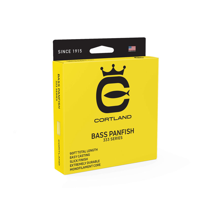 CORTLAND 333 BASS PANFISH FLOATING FLY LINE