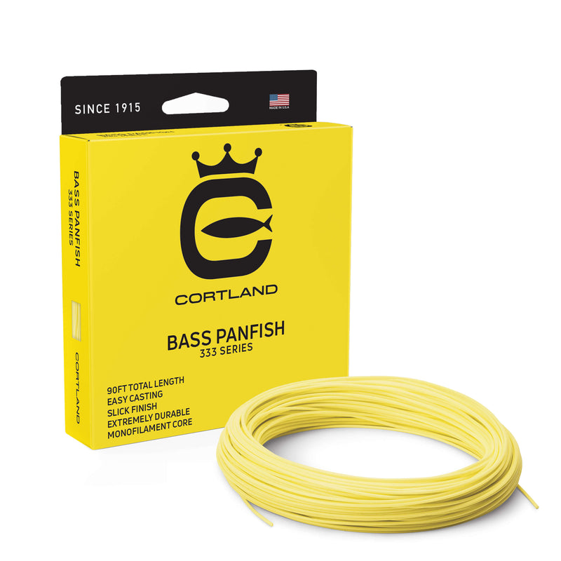 CORTLAND 333 BASS PANFISH FLOATING FLY LINE