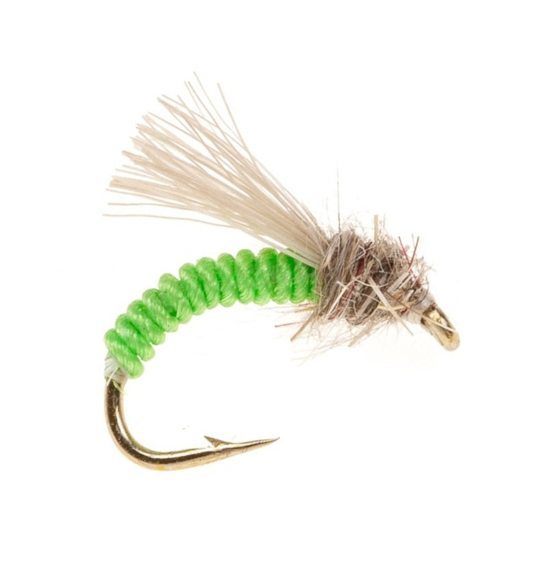 CADDIS/SEDGE FLY SERENDIPITY LIME CADDIS