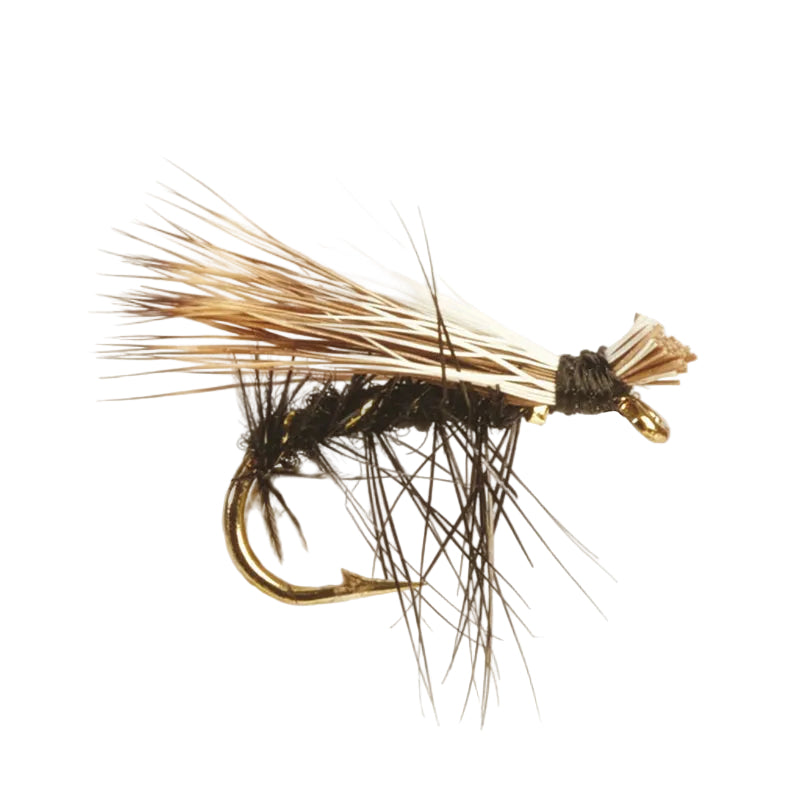 CADDIS/SEDGE FLY ELK HAIR-HI VIZ BLK